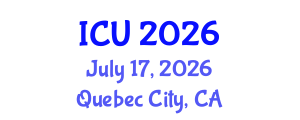 International Conference on Urology (ICU) July 17, 2026 - Quebec City, Canada International Conference on Urology (ICU) July 17, 2026 - Quebec City, Canada