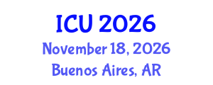 International Conference on Urology (ICU) November 18, 2026 - Buenos Aires, Argentina International Conference on Urology (ICU) November 18, 2026 - Buenos Aires, Argentina