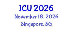International Conference on Urology (ICU) November 18, 2026 - Singapore, Singapore International Conference on Urology (ICU) November 18, 2026 - Singapore, Singapore