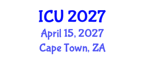 International Conference on Urology (ICU) April 15, 2027 - Cape Town, South Africa International Conference on Urology (ICU) April 15, 2027 - Cape Town, South Africa