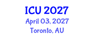 International Conference on Urology (ICU) April 03, 2027 - Toronto, Australia International Conference on Urology (ICU) April 03, 2027 - Toronto, Australia