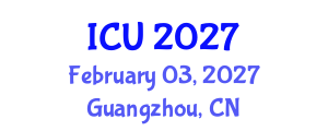 International Conference on Urology (ICU) February 03, 2027 - Guangzhou, China International Conference on Urology (ICU) February 03, 2027 - Guangzhou, China