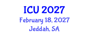 International Conference on Urology (ICU) February 18, 2027 - Jeddah, Saudi Arabia International Conference on Urology (ICU) February 18, 2027 - Jeddah, Saudi Arabia