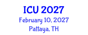 International Conference on Urology (ICU) February 10, 2027 - Pattaya, Thailand International Conference on Urology (ICU) February 10, 2027 - Pattaya, Thailand