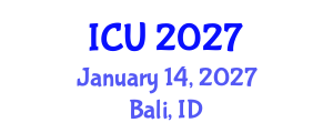 International Conference on Urology (ICU) January 14, 2027 - Bali, Indonesia International Conference on Urology (ICU) January 14, 2027 - Bali, Indonesia