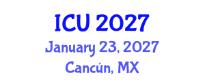 International Conference on Urology (ICU) January 23, 2027 - Cancún, Mexico International Conference on Urology (ICU) January 23, 2027 - Cancún, Mexico