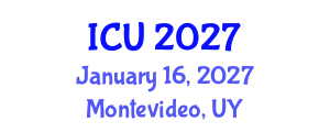 International Conference on Urology (ICU) January 16, 2027 - Montevideo, Uruguay International Conference on Urology (ICU) January 16, 2027 - Montevideo, Uruguay