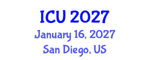 International Conference on Urology (ICU) January 16, 2027 - San Diego, United States International Conference on Urology (ICU) January 16, 2027 - San Diego, United States
