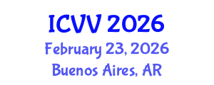 International Conference on Vaccines and Vaccination (ICVV) February 23, 2026 - Buenos Aires, Argentina