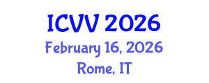 International Conference on Vaccines and Vaccination (ICVV) February 16, 2026 - Rome, Italy International Conference on Vaccines and Vaccination (ICVV) February 16, 2026 - Rome, Italy