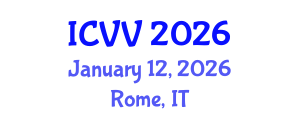 International Conference on Vaccines and Vaccination (ICVV) January 12, 2026 - Rome, Italy International Conference on Vaccines and Vaccination (ICVV) January 12, 2026 - Rome, Italy