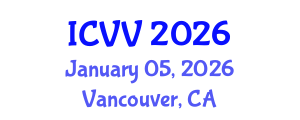 International Conference on Vaccines and Vaccination (ICVV) January 05, 2026 - Vancouver, Canada International Conference on Vaccines and Vaccination (ICVV) January 05, 2026 - Vancouver, Canada