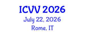 International Conference on Vaccines and Vaccination (ICVV) July 22, 2026 - Rome, Italy International Conference on Vaccines and Vaccination (ICVV) July 22, 2026 - Rome, Italy