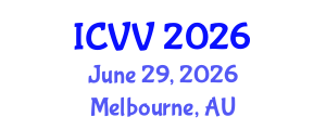 International Conference on Vaccines and Vaccination (ICVV) June 29, 2026 - Melbourne, Australia International Conference on Vaccines and Vaccination (ICVV) June 29, 2026 - Melbourne, Australia