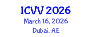 International Conference on Vaccines and Vaccination (ICVV) March 16, 2026 - Dubai, United Arab Emirates International Conference on Vaccines and Vaccination (ICVV) March 16, 2026 - Dubai, United Arab Emirates