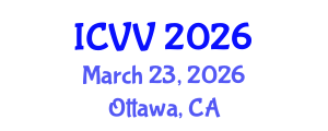 International Conference on Vaccines and Vaccination (ICVV) March 23, 2026 - Ottawa, Canada International Conference on Vaccines and Vaccination (ICVV) March 23, 2026 - Ottawa, Canada