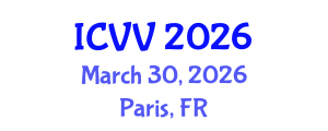 International Conference on Vaccines and Vaccination (ICVV) March 30, 2026 - Paris, France International Conference on Vaccines and Vaccination (ICVV) March 30, 2026 - Paris, France