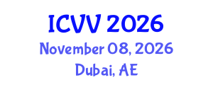 International Conference on Vaccines and Vaccination (ICVV) November 08, 2026 - Dubai, United Arab Emirates International Conference on Vaccines and Vaccination (ICVV) November 08, 2026 - Dubai, United Arab Emirates