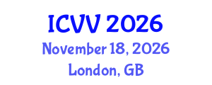 International Conference on Vaccines and Vaccination (ICVV) November 18, 2026 - London, United Kingdom International Conference on Vaccines and Vaccination (ICVV) November 18, 2026 - London, United Kingdom