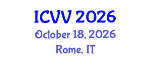 International Conference on Vaccines and Vaccination (ICVV) October 18, 2026 - Rome, Italy International Conference on Vaccines and Vaccination (ICVV) October 18, 2026 - Rome, Italy