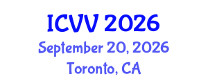 International Conference on Vaccines and Vaccination (ICVV) September 20, 2026 - Toronto, Canada International Conference on Vaccines and Vaccination (ICVV) September 20, 2026 - Toronto, Canada
