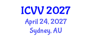 International Conference on Vaccines and Vaccination (ICVV) April 24, 2027 - Sydney, Australia International Conference on Vaccines and Vaccination (ICVV) April 24, 2027 - Sydney, Australia