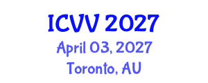 International Conference on Vaccines and Vaccination (ICVV) April 03, 2027 - Toronto, Australia International Conference on Vaccines and Vaccination (ICVV) April 03, 2027 - Toronto, Australia