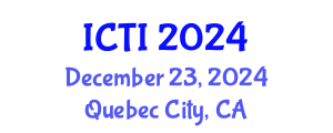 International Conference on Vaccinology (ICTI) December 23, 2024 - Quebec City, Canada