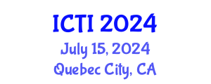 International Conference on Vaccinology (ICTI) July 15, 2024 - Quebec City, Canada