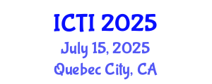 International Conference on Vaccinology (ICTI) July 15, 2025 - Quebec City, Canada