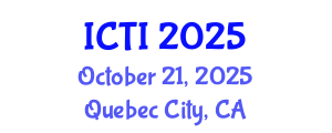 International Conference on Vaccinology (ICTI) October 21, 2025 - Quebec City, Canada