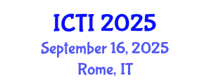 International Conference on Vaccinology (ICTI) September 16, 2025 - Rome, Italy