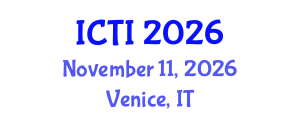 International Conference on Vaccinology (ICTI) November 11, 2026 - Venice, Italy International Conference on Vaccinology (ICTI) November 11, 2026 - Venice, Italy