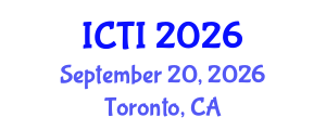 International Conference on Vaccinology (ICTI) September 20, 2026 - Toronto, Canada