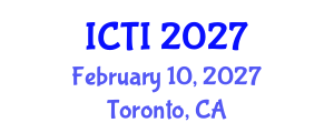 International Conference on Vaccinology (ICTI) February 10, 2027 - Toronto, Canada International Conference on Vaccinology (ICTI) February 10, 2027 - Toronto, Canada