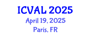 International Conference on Vernacular Architecture and Landscape (ICVAL) April 19, 2025 - Paris, France