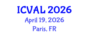 International Conference on Vernacular Architecture and Landscape (ICVAL) April 19, 2026 - Paris, France