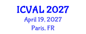 International Conference on Vernacular Architecture and Landscape (ICVAL) April 19, 2027 - Paris, France International Conference on Vernacular Architecture and Landscape (ICVAL) April 19, 2027 - Paris, France