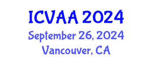 International Conference on Veterinary Anaesthesia and Anaesthetics (ICVAA) September 26, 2024 - Vancouver, Canada