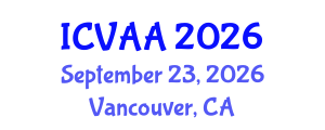 International Conference on Veterinary Anaesthesia and Anaesthetics (ICVAA) September 23, 2026 - Vancouver, Canada