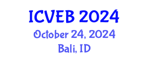 International Conference on Veterinary Epidemiology and Biostatistics (ICVEB) October 24, 2024 - Bali, Indonesia