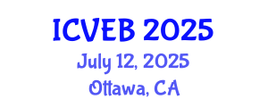 International Conference on Veterinary Epidemiology and Biostatistics (ICVEB) July 12, 2025 - Ottawa, Canada