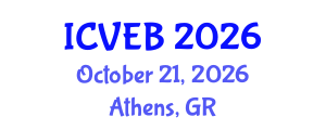 International Conference on Veterinary Epidemiology and Biostatistics (ICVEB) October 21, 2026 - Athens, Greece