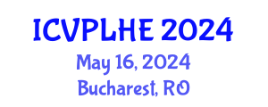 International Conference on Veterinary Pathology, Livestock Health and Epizootiology (ICVPLHE) May 16, 2024 - Bucharest, Romania