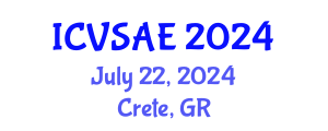 International Conference on Veterinary Science and Animal Epidemiology (ICVSAE) July 22, 2024 - Crete, Greece