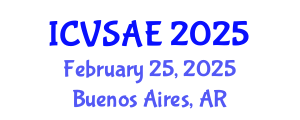 International Conference on Veterinary Science and Animal Epidemiology (ICVSAE) February 25, 2025 - Buenos Aires, Argentina