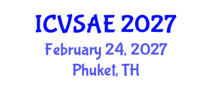 International Conference on Veterinary Science and Animal Epidemiology (ICVSAE) February 24, 2027 - Phuket, Thailand