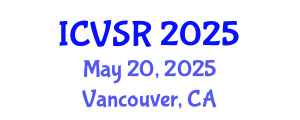International Conference on Veterinary Science and Research (ICVSR) May 20, 2025 - Vancouver, Canada