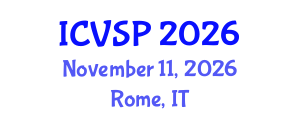 International Conference on Veterinary Sciences and Pathalogy (ICVSP) November 11, 2026 - Rome, Italy