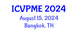 International Conference on Vibration Problems and Mechanical Engineering (ICVPME) August 15, 2024 - Bangkok, Thailand